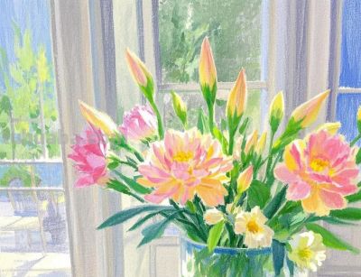 水溶彩铅画|图画分享，每一张都好美！可做背景图可做头像！ - 图画吧TUHUABA