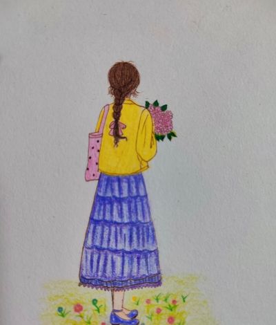 又见手绘彩铅图分享 - 图画吧TUHUABA