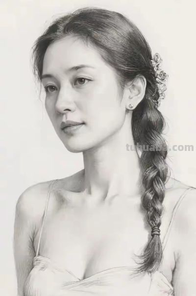 素描:穿吊带裙的美女 - 今日头条 素描:穿吊带裙的美女 - 图画吧TUHUABA