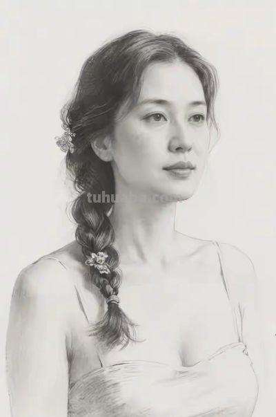 素描:穿吊带裙的美女 - 今日头条 素描:穿吊带裙的美女 - 图画吧TUHUABA