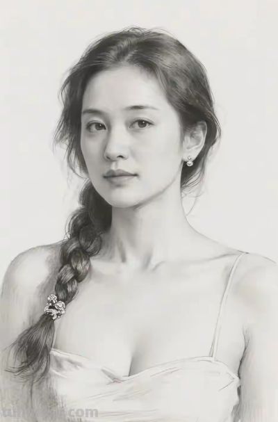 素描:穿吊带裙的美女 - 今日头条 素描:穿吊带裙的美女 - 图画吧TUHUABA