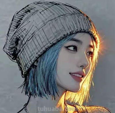 闪金光素描 - 图画吧TUHUABA