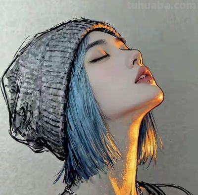 闪金光素描 - 图画吧TUHUABA