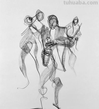 你的速写是素描，而他的才叫“速写”，他用30年把线条玩到极致！ - 图画吧TUHUABA