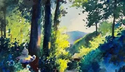 亮丽光影｜当代青年画家東俊達Syunda Azuma风景水彩画欣赏 - 图画吧TUHUABA