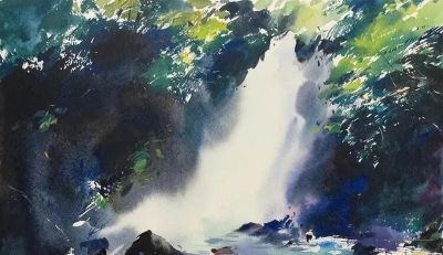 亮丽光影｜当代青年画家東俊達Syunda Azuma风景水彩画欣赏 - 图画吧TUHUABA