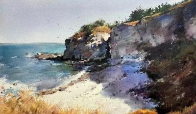 亮丽光影｜当代青年画家東俊達Syunda Azuma风景水彩画欣赏 - 图画吧TUHUABA