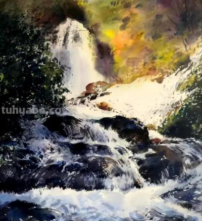 亮丽光影｜当代青年画家東俊達Syunda Azuma风景水彩画欣赏 - 图画吧TUHUABA