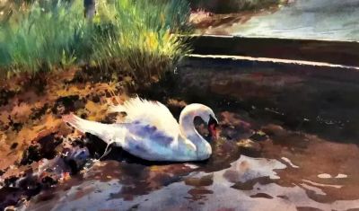 亮丽光影｜当代青年画家東俊達Syunda Azuma风景水彩画欣赏 - 图画吧TUHUABA