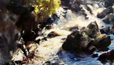 亮丽光影｜当代青年画家東俊達Syunda Azuma风景水彩画欣赏 - 图画吧TUHUABA