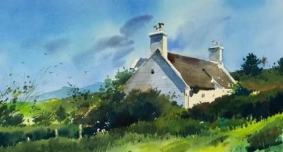 亮丽光影｜当代青年画家東俊達Syunda Azuma风景水彩画欣赏 - 图画吧TUHUABA