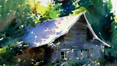 亮丽光影｜当代青年画家東俊達Syunda Azuma风景水彩画欣赏 - 图画吧TUHUABA