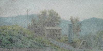 黔东南田间地头的风景，水彩画家王建彬作品赏 - 图画吧TUHUABA