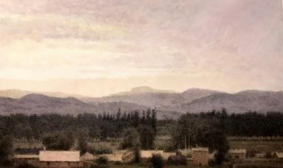 黔东南田间地头的风景，水彩画家王建彬作品赏 - 图画吧TUHUABA