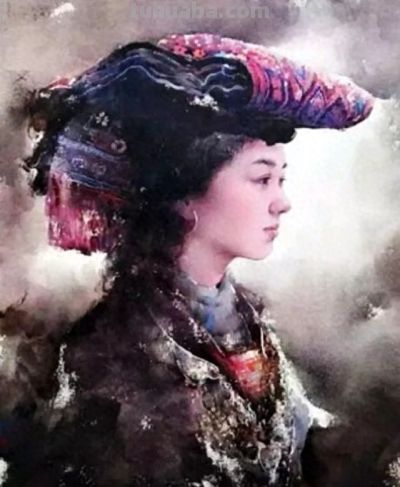 一组漂亮的水彩画，唯美民族风情！ - 今日头条