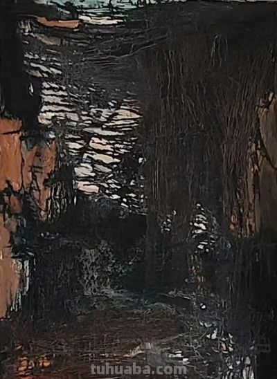 张鸿翔油画作品欣赏 - 图画吧TUHUABA