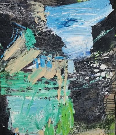 张鸿翔油画作品欣赏 - 图画吧TUHUABA