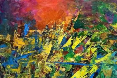 激情与诗意的绘画 | 吴刚作品 - 图画吧TUHUABA