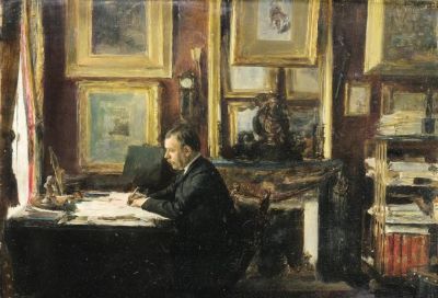 Émile Friant作品精选，19世纪重要法国画家 - 图画吧TUHUABA