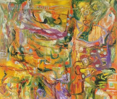 狂放激烈的笔触：贺鉴铭 | 巴黎“回声：当代艺术展” - 图画吧TUHUABA