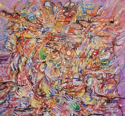 狂放激烈的笔触：贺鉴铭 | 巴黎“回声：当代艺术展” - 图画吧TUHUABA