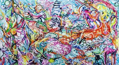 狂放激烈的笔触：贺鉴铭 | 巴黎“回声：当代艺术展” - 图画吧TUHUABA