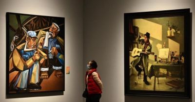 四川成都：196件油画作品呈现天府风情 - 图画吧TUHUABA