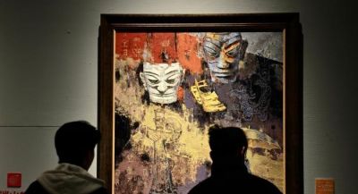 四川成都：196件油画作品呈现天府风情 - 图画吧TUHUABA