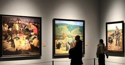 四川成都：196件油画作品呈现天府风情 - 图画吧TUHUABA