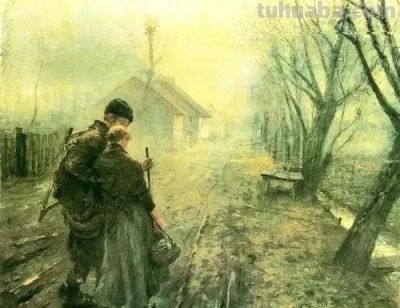 旧时光里的记忆｜德国画豪弗里茨油画作品欣赏 - 图画吧TUHUABA