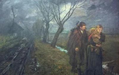 旧时光里的记忆｜德国画豪弗里茨油画作品欣赏 - 图画吧TUHUABA