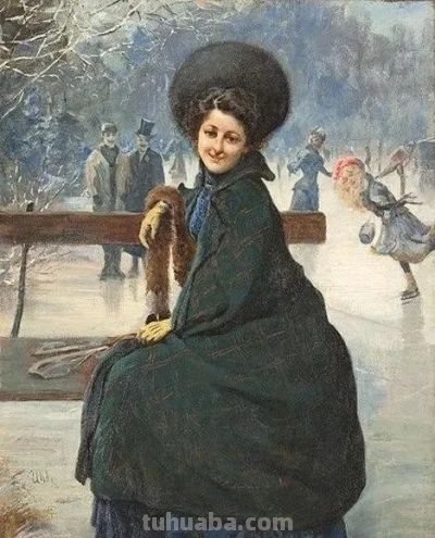 旧时光里的记忆｜德国画豪弗里茨油画作品欣赏 - 图画吧TUHUABA