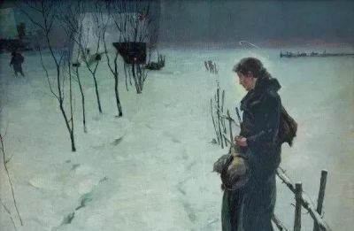 旧时光里的记忆｜德国画豪弗里茨油画作品欣赏 - 图画吧TUHUABA