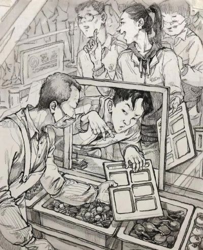 速写场景作品参考 - 今日头条