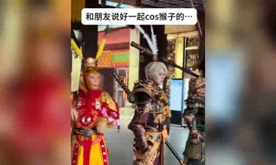 探索cosplay新高度，孙悟空造型最搞笑 - 今日头条