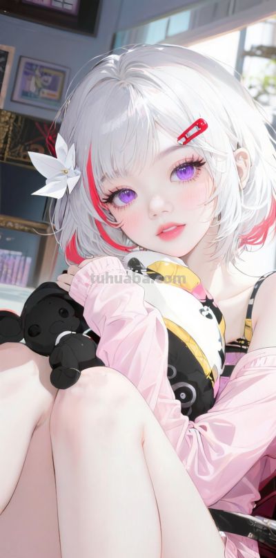 二次元动漫壁纸女｜原地孤芳自赏，不如自由盛放。 - 图画吧TUHUABA