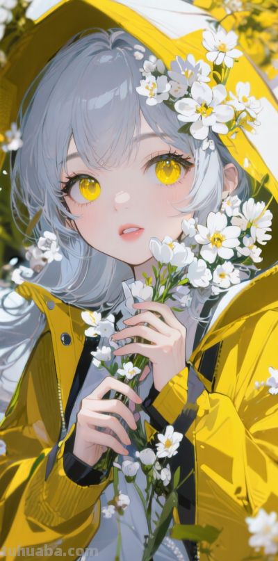 二次元动漫壁纸女｜原地孤芳自赏，不如自由盛放。 - 图画吧TUHUABA