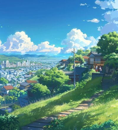 8K壁纸：宫崎骏壁纸分享，治愈系动漫壁纸，二次元美图 - 图画吧TUHUABA