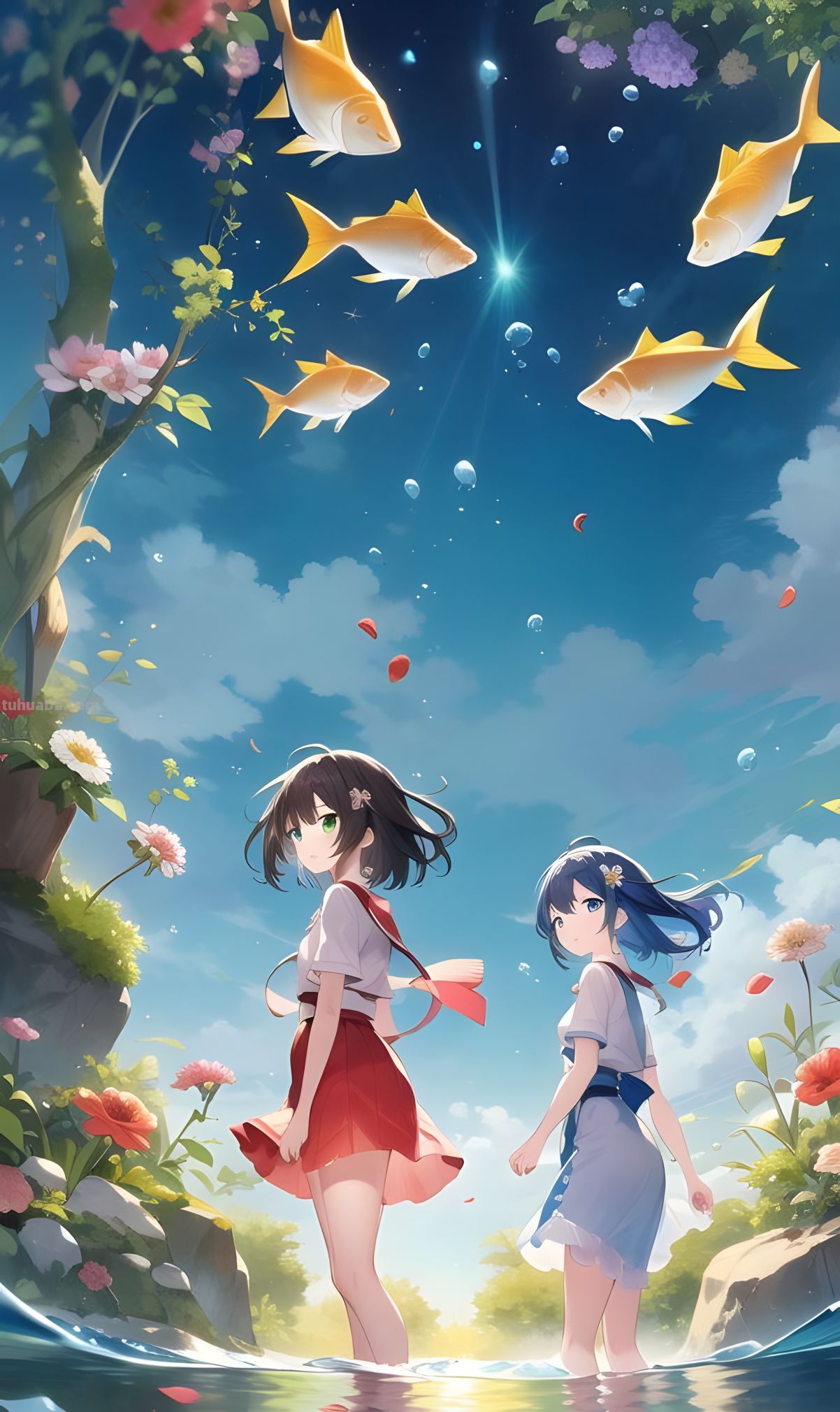 8K壁纸：宫崎骏壁纸分享，治愈系动漫壁纸，二次元美图 - 图画吧TUHUABA