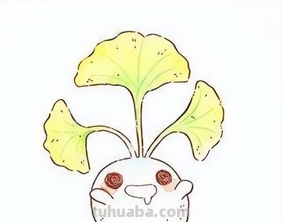 果蔬简笔画拟人娃娃 - 图画吧TUHUABA