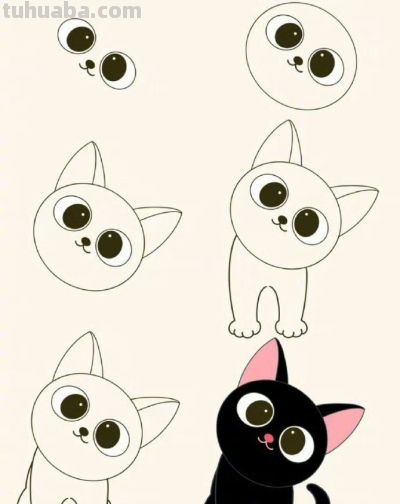 简笔画｜陪孩子简单好学的画画游戏 - 图画吧TUHUABA