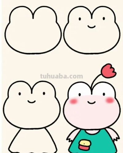 简笔画｜陪孩子简单好学的画画游戏 - 图画吧TUHUABA