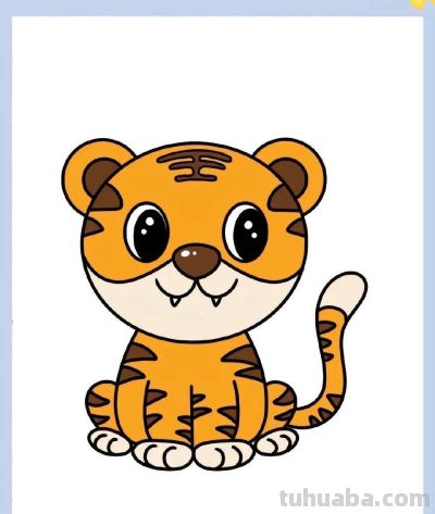 简笔画｜孩子早教学习动物世界绘画游戏 - 图画吧TUHUABA