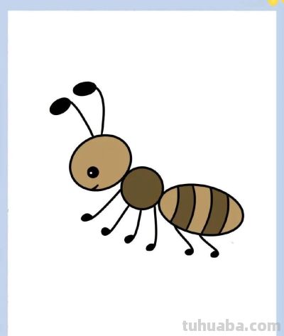 简笔画｜孩子早教学习动物世界绘画游戏 - 图画吧TUHUABA