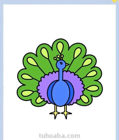 简笔画｜孩子早教学习动物世界绘画游戏 - 图画吧TUHUABA