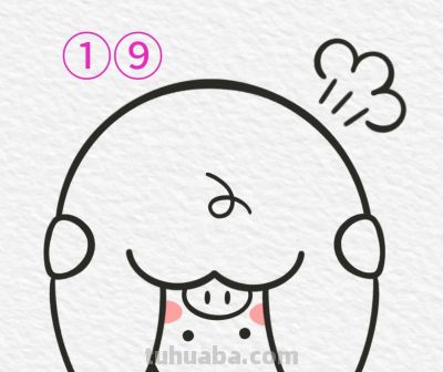 30个小动物简笔画教程合集，一学就会 - 图画吧TUHUABA