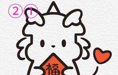 30个小动物简笔画教程合集，一学就会 - 图画吧TUHUABA