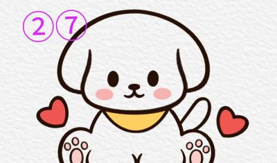 30个小动物简笔画教程合集，一学就会 - 图画吧TUHUABA