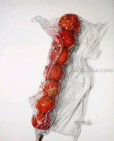 色彩丰富，细腻柔美的彩铅画艺术作品欣赏 - 图画吧TUHUABA