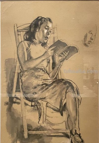 徐悲鸿素描 - 图画吧TUHUABA